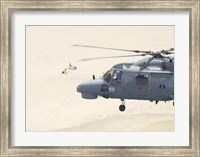 A Sea Lynx Helicopter Fine Art Print