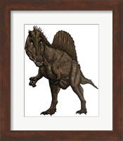 Oxalaia Dinosaur from the Late Cretaceous Period Fine Art Print
