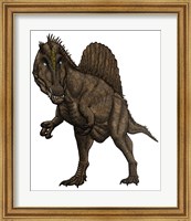 Oxalaia Dinosaur from the Late Cretaceous Period Fine Art Print