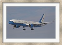 A Boeing C-32A of the 89th Airlift Wing, in Flight over Germany Fine Art Print