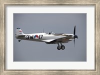 A Supermarine Spitfire of the Dutch Historic Flight Team Fine Art Print