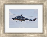 Sea Lynx Helicopter of the German Navy with 100th Anniversary Markings Fine Art Print