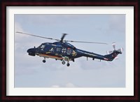 Sea Lynx Helicopter of the German Navy with 100th Anniversary Markings Fine Art Print