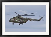Slovakian Mi-17 with Digital Camouflage Fine Art Print