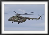 Slovakian Mi-17 with Digital Camouflage Fine Art Print