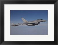 Pair of Eurofighter Typhoon Aircraft of the German Air Force Fine Art Print
