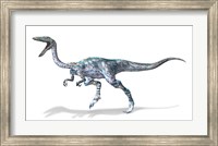 3D Rendering of a Coelophysis Rinosaur Fine Art Print