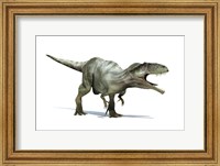 3D Rendering of a Giganotosaurus Dinosaur Fine Art Print