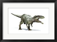 3D Rendering of a Giganotosaurus Dinosaur Fine Art Print