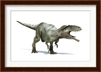 3D Rendering of a Giganotosaurus Dinosaur Fine Art Print