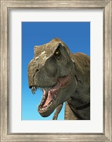 3D Rendering of Tyrannosaurus Rex, Close-up Fine Art Print