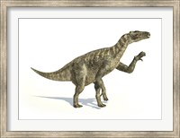 Iguanodon Dinosaur in Dynamic Posture Fine Art Print