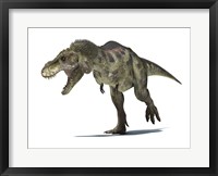 3D Rendering of a Tyrannosaurus Rex Dinosaur Fine Art Print