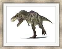 3D Rendering of a Tyrannosaurus Rex Dinosaur Fine Art Print