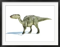 3D Rendering of an Edmontosaurus Dinosaur Fine Art Print