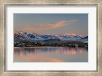 British Columbia, Alsek River Valley, Lake, Glacier Fine Art Print