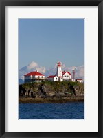 Canada, British Columbia Green Island Lighthouse Fine Art Print