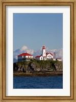 Canada, British Columbia Green Island Lighthouse Fine Art Print