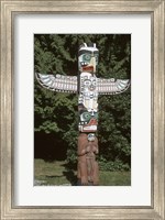 Totem Pole at Stanley Park, Vancouver Island, British Columbia, Canada Fine Art Print