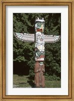 Totem Pole at Stanley Park, Vancouver Island, British Columbia, Canada Fine Art Print