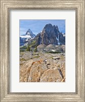 Scenic of Mt Assiniboine and Wedgwood Peak, BC, Canada Fine Art Print