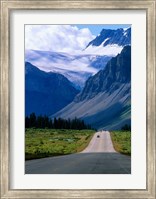 Road into the Mountains of Banff National Park, Alberta, Canada Fine Art Print