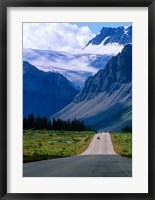 Road into the Mountains of Banff National Park, Alberta, Canada Fine Art Print