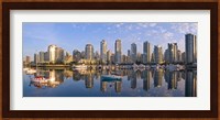 City Skyline, False Creek, Vancouver, British Columbia Fine Art Print