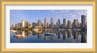 City Skyline, False Creek, Vancouver, British Columbia Fine Art Print