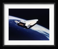 Artist's Rendering of the X-33 Reusable Launch Vehicle Fine Art Print
