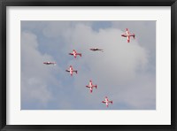The Snowbirds of the Royal Canadian Air Force Fine Art Print