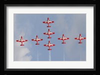 Snowbirds 431 Air Squadron of the Canadian Air Force Fine Art Print