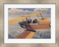 De Havilland DH82 Tiger Moth basic Trainer Biplane from the 1930's Fine Art Print