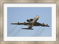 An E-3 Sentry taking off from the NATO AWACS base, Germany Fine Art Print