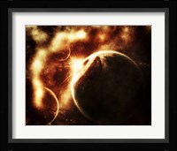 Apocalyptic View of a Solar System Fine Art Print