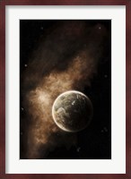 A Planet Full of Massive Mountain Chains and Vast Deserts Fine Art Print