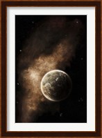 A Planet Full of Massive Mountain Chains and Vast Deserts Fine Art Print