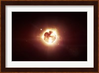 A Dying Star which will soon give New Beginning to a Black Hole Fine Art Print