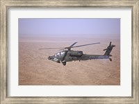 An AH-64D Apache Longbow Fine Art Print