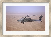 An AH-64D Apache Longbow Fine Art Print