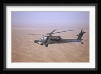 An AH-64D Apache Longbow Fine Art Print