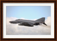 A German F-4F Phantom in flight over Wittmund, Germany Fine Art Print