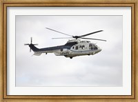A German Air Force Eurocopter Cougar helicopter used for VIP transport Fine Art Print