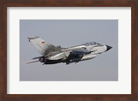 German Air Force Tornado ECR taking off over Germany Fine Art Print