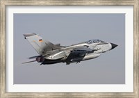 German Air Force Tornado ECR taking off over Germany Fine Art Print