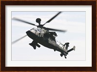A German Army Tiger Eurocopter in Flight over Germany Fine Art Print