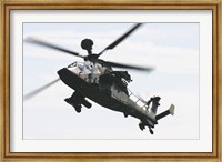A German Army Tiger Eurocopter in Flight over Germany Fine Art Print