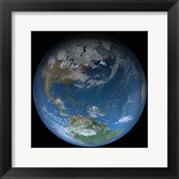 Full Earth Featuring North and South America Fine Art Print
