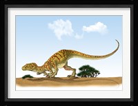 Eoraptor, an early Dinosaur that Lived During the Late Triassic Period Fine Art Print