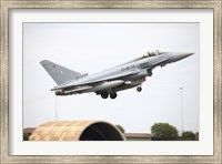 German Eurofighter taking off from Albacete Airfield, Spain Fine Art Print